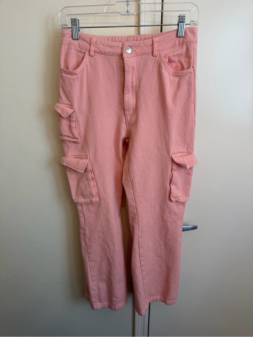Altar'd State Pink Utility Cargo Pants Women’s Small